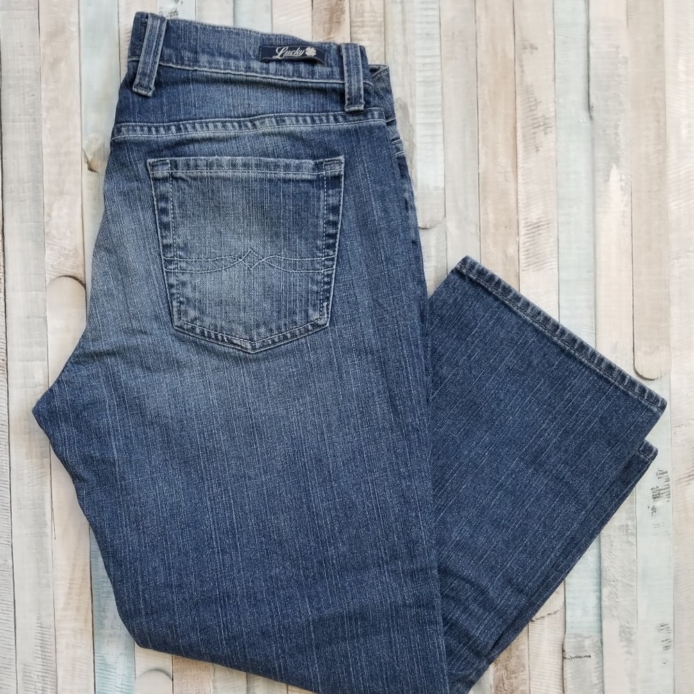 Lucky Classic Rider Capri Jeans